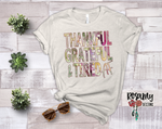 Thankful Grateful & Tired AF - Digital Download / Sublimation Design