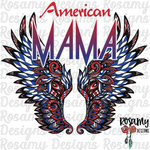 American Mama - Digital Download / Sublimation Design