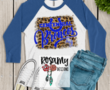 Leopard High School Jersey Tee Shirt