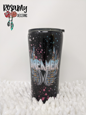 Dreamer Wings Bleached Tumbler