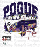 Pogue Life Van - Digital Download / Sublimation Design