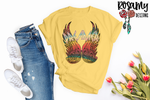 Retro Dreamer Wings - Digital Download / Sublimation Design