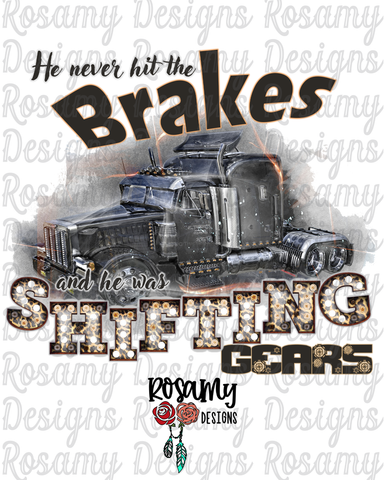 Shifting Gears - Digital Download / Sublimation Design